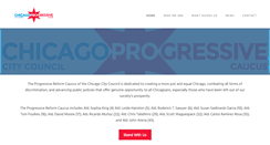 Desktop Screenshot of chicagoprogressivecaucus.com